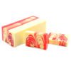Bochenek ręcznie robionego mydła 1,2 kg – truskawka - obrazek 4