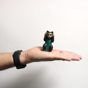 Zestaw 3 Sztuk – Koty Nie Widzę, Nie Słyszę, Nie Mówię – Mosiężne