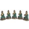 Mini Siedzący Budda z Podniesioną Ręką