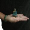 Mini Siedzący Budda z Podniesioną Ręką - obrazek 2