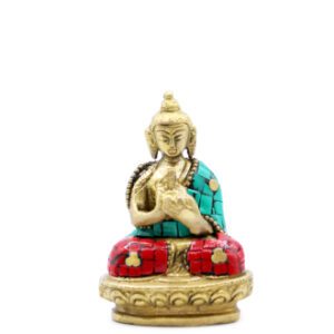 Mosiężna figura Buddy – Błogosławieństwo – 7,5 cm