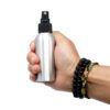 100ml Aluminiowa Butelka z Czarnym Atomizerem - obrazek 4