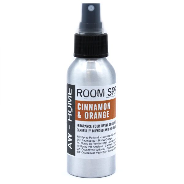 Spray do Pomieszczeń 100 ml – Cynamon i Pomarańcza