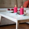 Set of Pillar Candles  50mm (11/16/22/33H) (4 pieces) - Ivory - obrazek 5