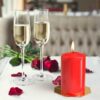 Set of Pillar Candles  50mm (11/16/22/33H) (4 pieces) - Ivory - obrazek 6