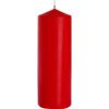 Pojedyncza Świeca Filarowa 80x250mm - Czerwona - obrazek 2