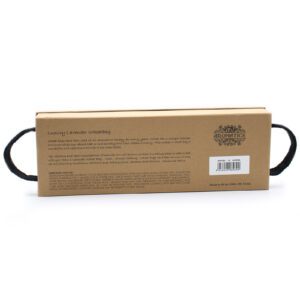 Luksusowa Lawendowa Poduszka Zbożowa w Pudełku Prezentowym – Hamsa