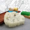 Luksusowa egipska loofa ze sznurkiem bawełnianym – nieprasowana – 2 cm - obrazek 2