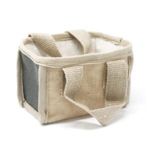 Mini Koszyk na Zakupy - 16x10x12cm - Antracytowy