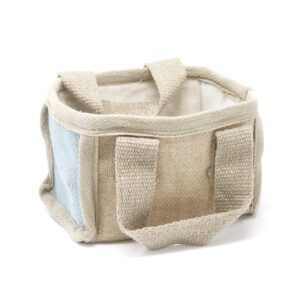 Mini Koszyk na Zakupy - 16x10x12cm - Turkusowy