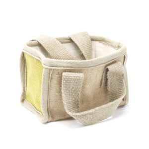Mini Koszyk na Zakupy - 16x10x12cm - Oliwkowy