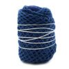Torba z Czystej Bawełny z Siatki - Denim - obrazek 4