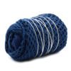 Torba z Czystej Bawełny z Siatki - Denim - obrazek 5