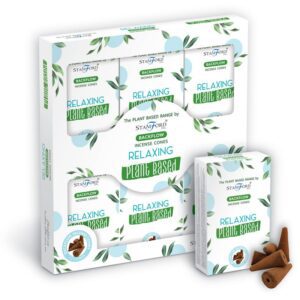 Stożki kadzideł Backflow Roślinne – Relaksujące