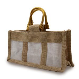 100% Naturalna Torba Prezentowa – Trzy Słoiczki