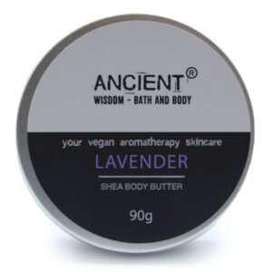 Masło do ciała z masłem shea – aromaterapia – lawenda – 90 g