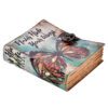 Skórzany Notes "Never Hide Your Wings" z Deklowanym Brzegiem 7x5" - obrazek 2