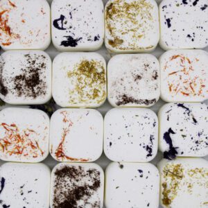 Aromaterapeutyczna kostka do kąpieli pod prysznic 80g – Przeciw Lękom