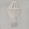 Duża zawieszka żyrandol makrama – Naturalny