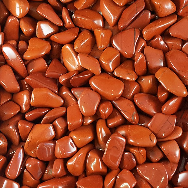 Zestaw 24 L Oszlifowanych Kamieni – Jaspis Czerwony