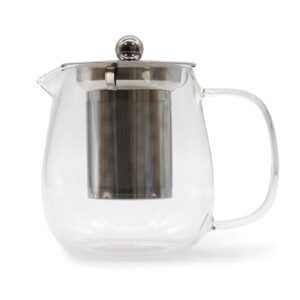 Dzbanek z zaparzaczem szklany – nowoczesny – 550 ml