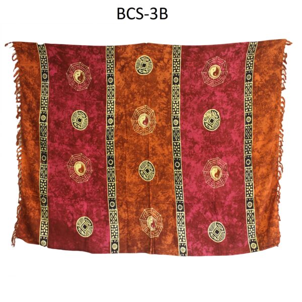 1x Bali Celtic Sarongs - Yin & Yang (4 Assorted Colours) - obrazek 4