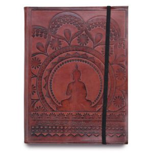 Średni Notes z Paskiem - Tybetańska Mandala