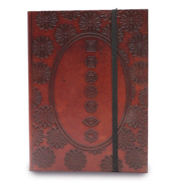 Mały Notes z Paskiem - Mandala Czarkowa - obrazek 2