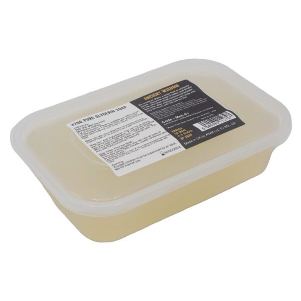 Zestaw do mydła glicerynowego 475 g – do roztopienia i wlania
