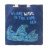 Torba Bawełniana z Nadrukiem - We are Waves - Naturalna - obrazek 8