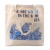 Torba Bawełniana z Nadrukiem - We are Waves - Naturalna - obrazek 11