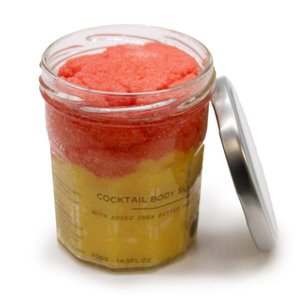 Pachnący peeling cukrowy 300 g – brzoskwiniowa sangria - obrazek 4