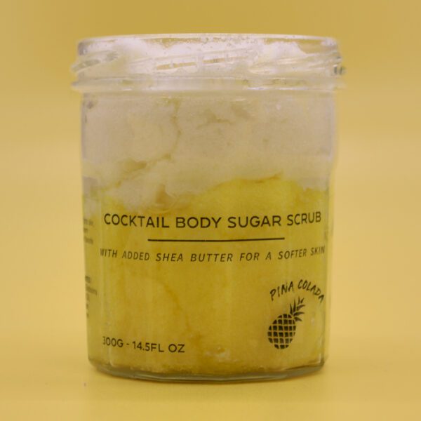 Pachnący peeling cukrowy 300 g – pinacolada - obrazek 2