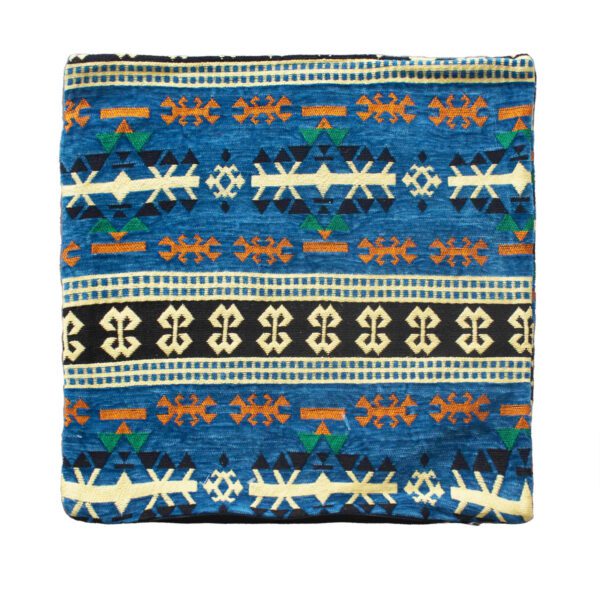Poszewka na poduszkę Kilim – Błękitna - obrazek 2