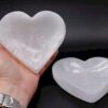 Miska w Kształcie Serca z Selenitu – 15 cm - obrazek 2