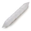 Spiralna Różdżka z Selenitu – 16 cm (Ostre Końce) - obrazek 2