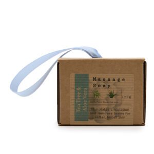 Mydło do masażu w pudełku – Drzewo Herbaciane i Aloes