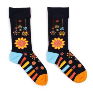 Skarpetki Bambusowe Hop Hare (41-46) - Kwiaty Mandali