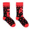 Skarpetki Bambusowe Hop Hare (36-40) - Czerwone Smoki