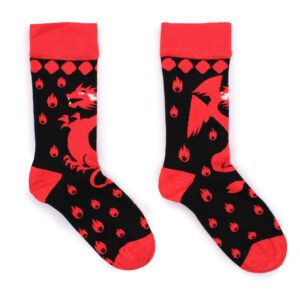 Skarpetki Bambusowe Hop Hare (41-46) - Czerwone Smoki