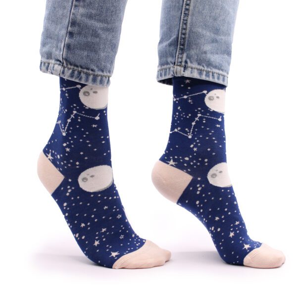 Skarpetki Bambusowe Hop Hare (36-40) - Spacer po Księżycu