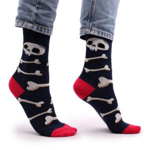 Skarpetki Bambusowe Hop Hare (36-40) - Czaszki i Kości