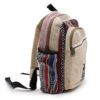 Mały Plecak z Konopi - Styl Zig Zag Zips - obrazek 6