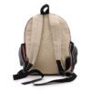 Mały Plecak z Konopi - Styl Zig Zag Zips - obrazek 7