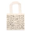 Duża Bawełniana Torba na Zakupy - 38x42cm - Życie w Lesie - 10oz
