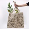 Duża Bawełniana Torba na Zakupy - 38x42cm - Życie w Lesie - 10oz - obrazek 4