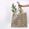 Duża Bawełniana Torba na Zakupy - 38x42cm - Życie w Lesie - 10oz - obrazek 5