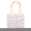 Duża Bawełniana Torba na Zakupy - 38x42cm - Życie w Morzu - 10oz