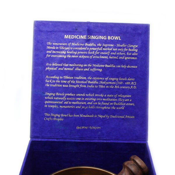 Zestaw Misy Tybetańskiej – Budda Medycyny 10 cm (min. 500 g) - obrazek 9