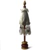Balijski dekoracyjny parasol domowy – Płótno – Naturalny – 40 cm - obrazek 3